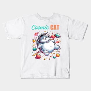 Cosmic Cat Kids T-Shirt